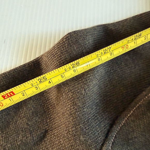 Tiger Woods Collection Half Zip Pullover Sweater Men’s Size Medium Color Brown - Picture 9 of 9